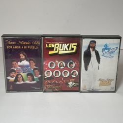 Marco Antonio Solis Los Bukis Cassettes 