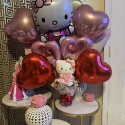 Hello Kitty bouquet// Valentines bouquet 