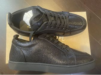 LOUBOUTIN RANTULOW ORLATO FLAT JACQUAR Men's Shoes size 12 /45
