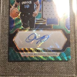 NBA SELECT OLIVER MAXENCE PROSPER  AUTO & Jersey /5