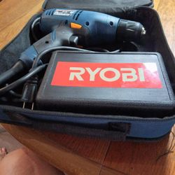 Ryobi Electric Drill Plus Accessories 
