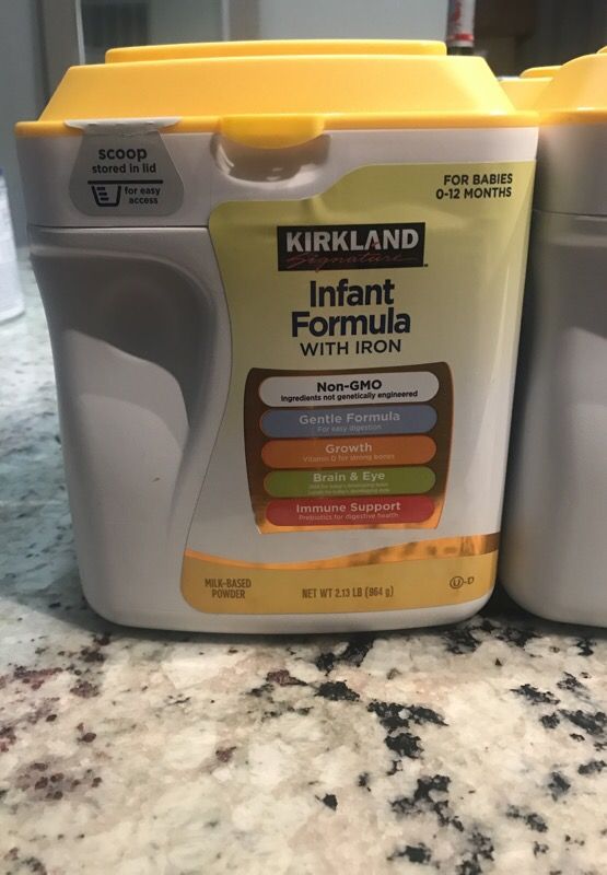 Kirkland Infant Formula with Iron ! I have 4 best by Feb 1