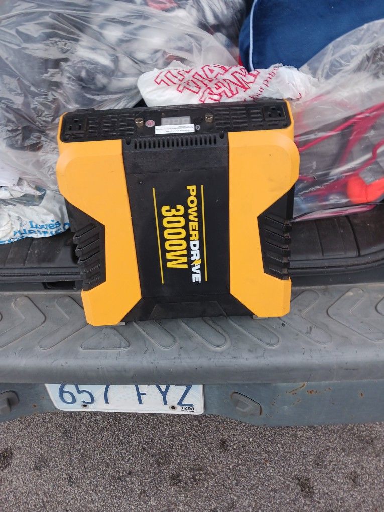 I Have Brand New Inverter 3000 Wats With 4 Electric Coneccion