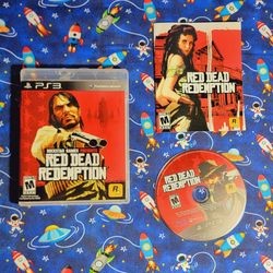 Red Dead Redemption Sony PlayStation 3 PS3 Complete CIB W/ Manual No Map
