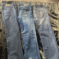 Blue jeans and kaxkes dockers