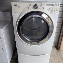 White Whirlpool Electric Dryer