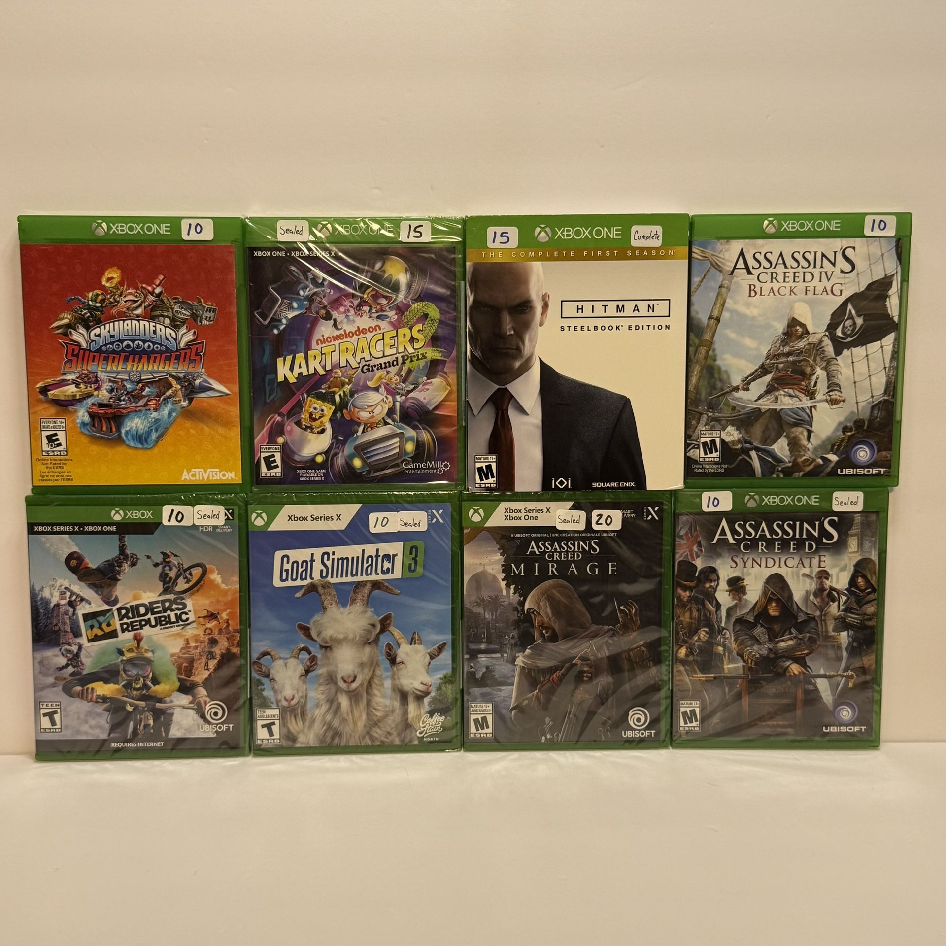 New & Sealed Xbox One/Xbox Series X Video Games