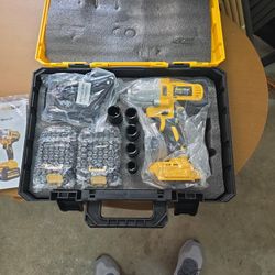 TaskStar Cordless Impact Wrench 1/2 Inch 1200N -m (886ft- Lbs- Brushless Impact Gun 