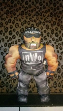 Hollywood Hulk Hogan Wrestling Buddy WCW NWO Bashin Brawler Plush