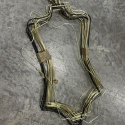 Bundle of Metal Wire Hangers – Gold & Black Set (20 pcs)