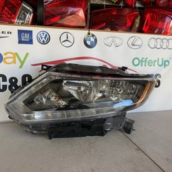 2014 2015 2016 Nissan rogue headlight headlamp left driver side LH USED ORIGINAL OEM