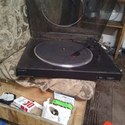 Sony Record Player