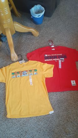 Mens Nwt MLB All Star Game Tees Both Size Large $10 each