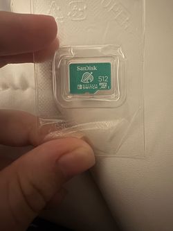 Nintendo switch sanDisk card
