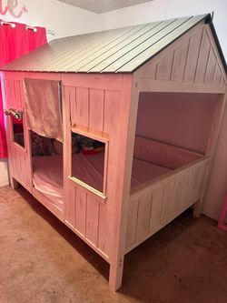 Full Size Toddler Playhouse Bed