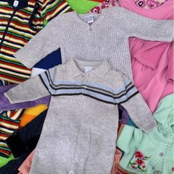Baby boy Cotton Jumpsuit And Sweater