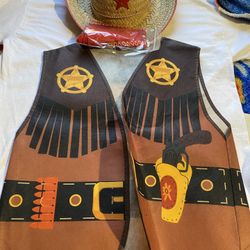 children's cowboy costume set