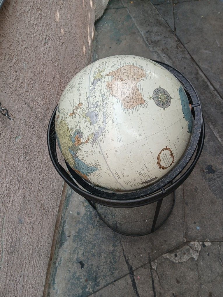 Vintage World Globe