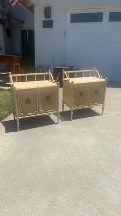Pair of vintage nightstands