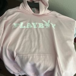 Play Boy Pink Hoodie Medium 