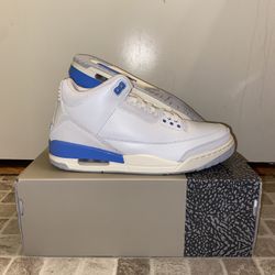 NEW Sz9.5M Air Jordan 3 Retro Original All