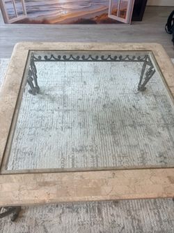 FREE Glass Top Coffee Table