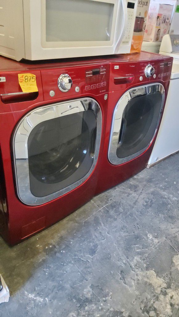 Dryer And Washer Lg 