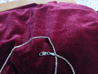 Italian silver chain