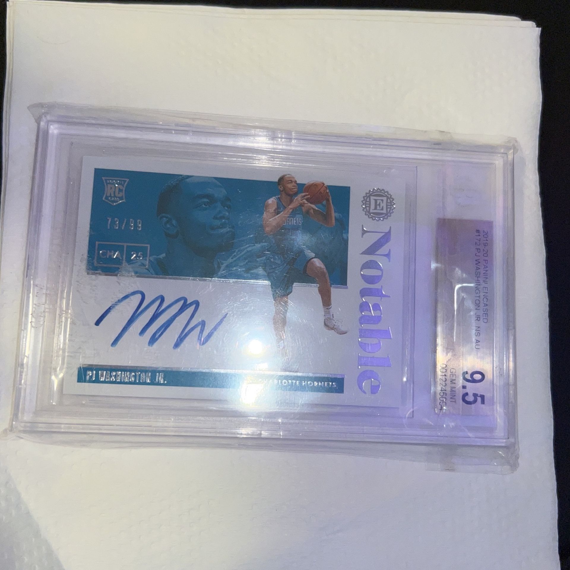 NBA Rookie Card PJ Washington