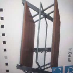 48 INCH WHALEN MEDIUM BROWN TV CONSOLE FOR TVS UP TO 55 INCH…OPEN BOXM NEEDS ASSEMBLING ,,,RETAILS AT 219.95 PLUS TAX