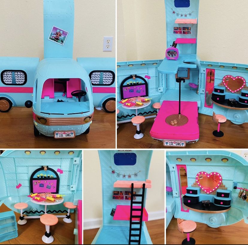 Lol Doll OMG campervan