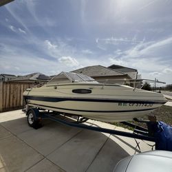 1988 Seaswirl Sierra Cuddy Cabin