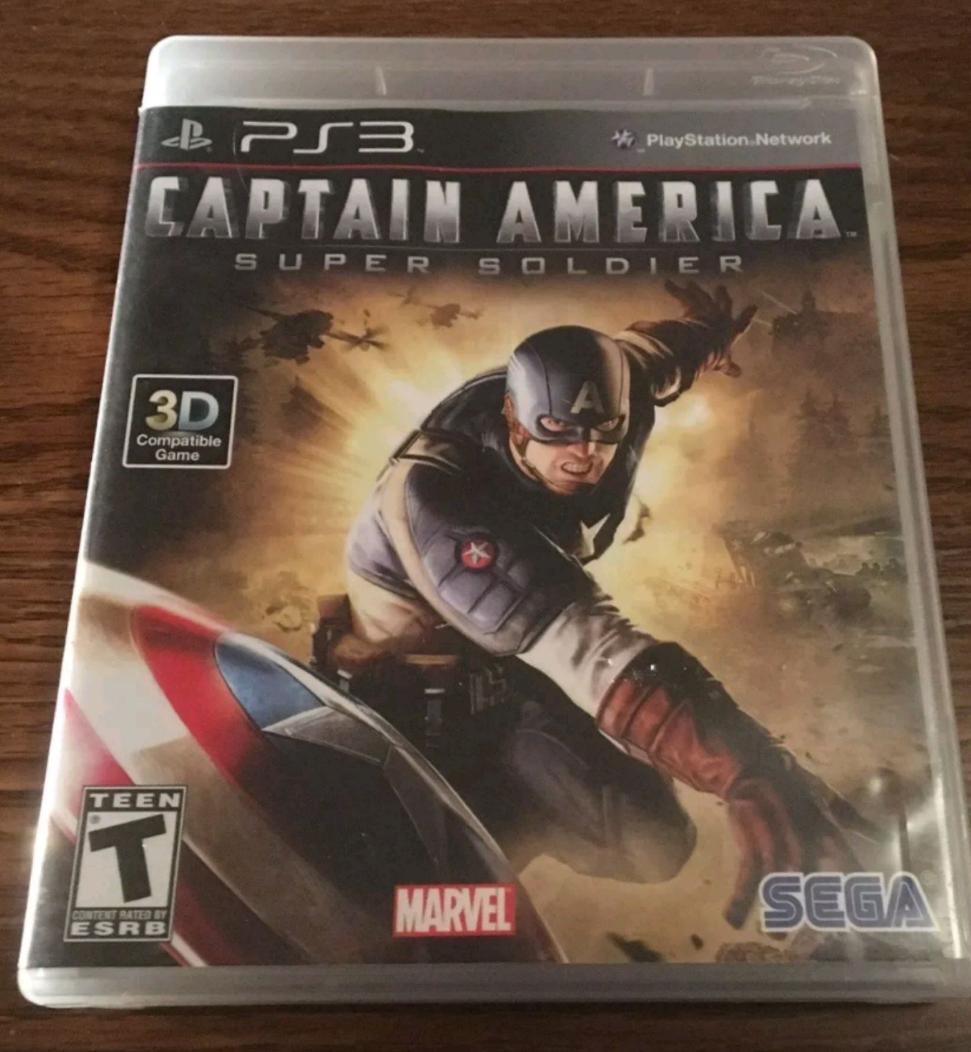 Captain america ps3 game