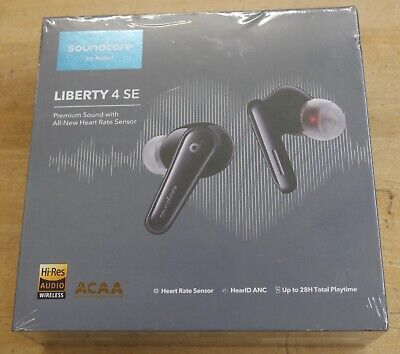 Brand New Soundcore by Anker Liberty 4 SE True Wireless Earbud Headphones Black