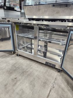 36 7/16" Undercounter Refrigerator – Polarman PLM-UC-36S Stainless Steel, 2 Solid Doors