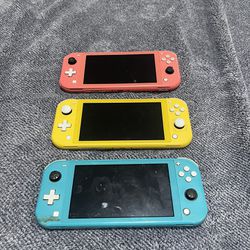 Nintendo Switch Lite Parts Only Won’t Power On 