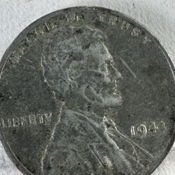 💎 1 Centavo 1943 – Penny Acero Plateado Coleccionable 🇺🇸