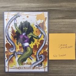 She Hulk #76 Legendary Orange Marvel Masterpieces Xl 