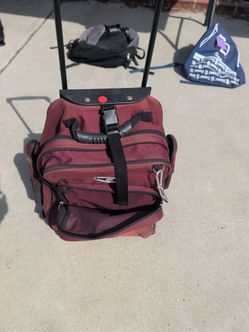 Rolling backpack