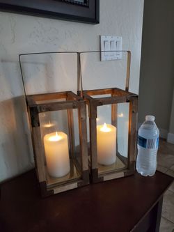 Lanterns ( 2 ) candle not included