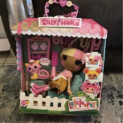 Lalaloopsy Silly Hair 13 inch Doll Scoops Waffle Cone and Pet Cat