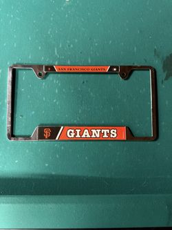 Giants License Plate Cover