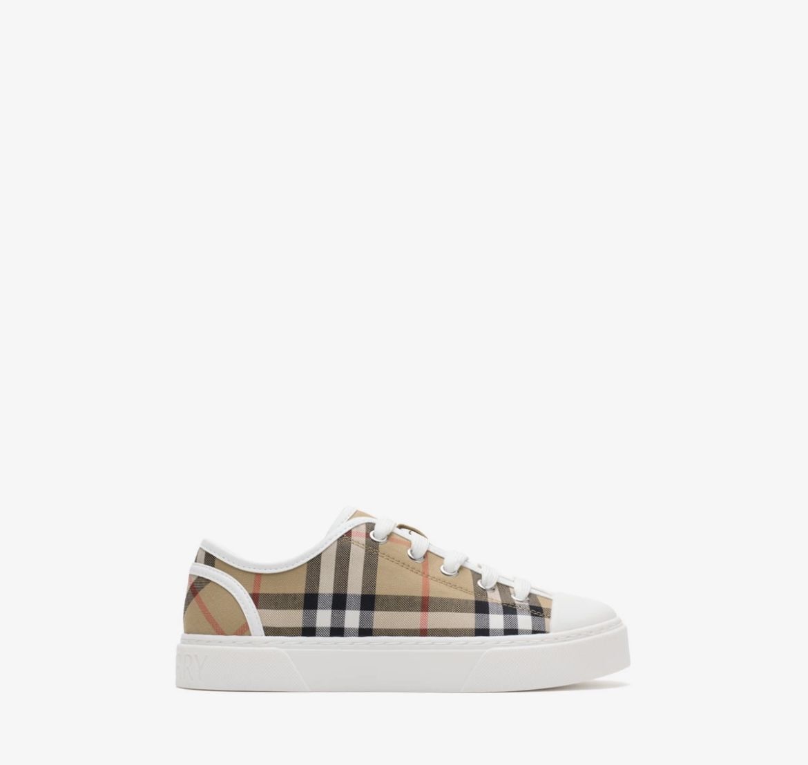 Burberry Men's Vintage Check Low-Top Sneakers