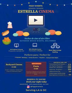 Outdoor movies