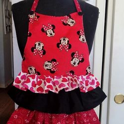 Child's Minnie Mouse Apron