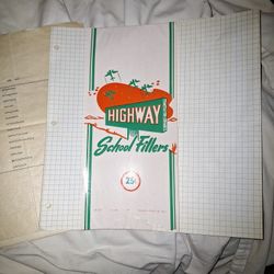 Packs Vintage Typing And Quadrille Paper 3 Hand Typed 3p High School Lessons