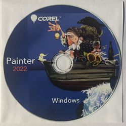Corel Painter 2022 DVD Installer - 2PC Lifetime For Windows