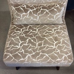 Animal Print Accent Chair 