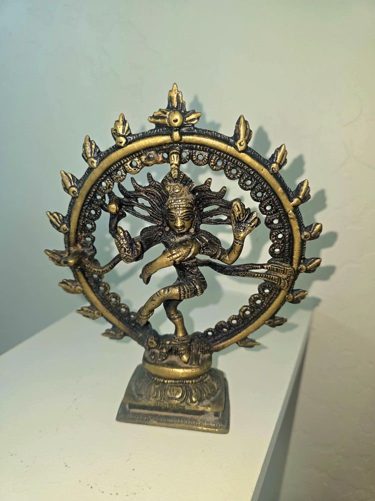 Bronze Dancing Shiva Statue 