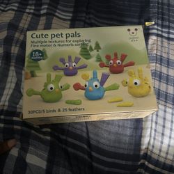 Cute Pet Pals Toy Set - 30 Pieces